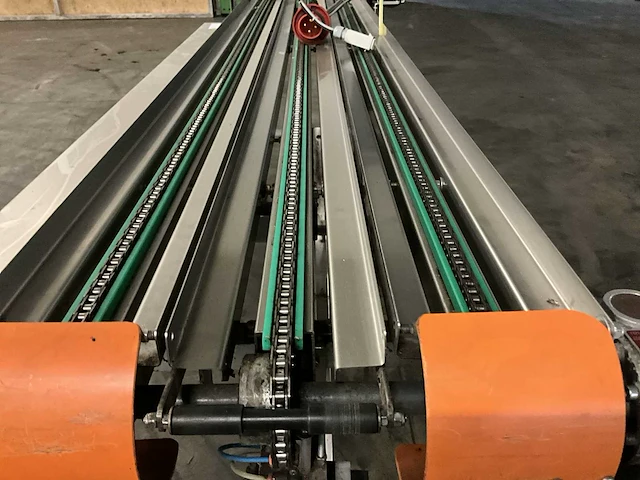 Rvs ketting transportband - afbeelding 6 van  8