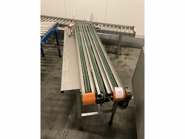 Rvs ketting transportband - afbeelding 2 van  3
