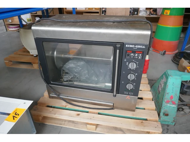 Rvs kippengrill euro grill - afbeelding 1 van  5