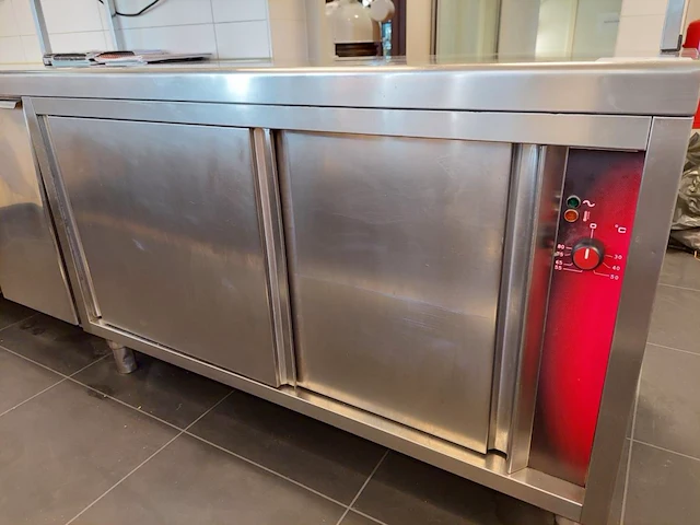 Rvs koel en warmhoudkast - afbeelding 2 van  11