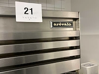 Rvs koelkast arevelo - afbeelding 2 van  4