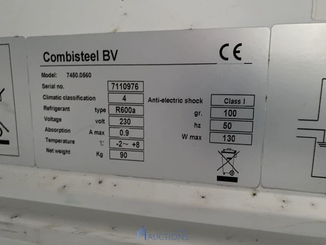 Rvs koelkast combisteal - afbeelding 3 van  3