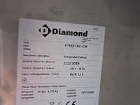 Rvs koelkast diamond - afbeelding 5 van  5