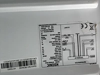 Rvs koelkast koenic - afbeelding 5 van  6