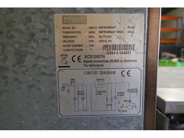 Rvs koelkast polar - afbeelding 6 van  6