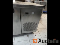 Rvs koelkastteller met 3 deuren/2 lades - afbeelding 5 van  7
