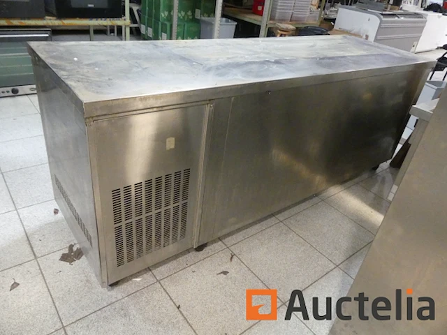 Rvs koelkastteller met 3 deuren/2 lades - afbeelding 6 van  7