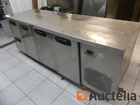 Rvs koelkastteller met 3 deuren/2 lades - afbeelding 7 van  7