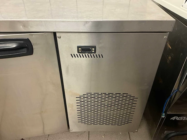 Rvs koelwerkbank – 4 laden + 2 deuren - afbeelding 8 van  10