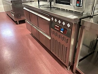 Rvs koelwerkbank diamond gastroline plus - afbeelding 2 van  9