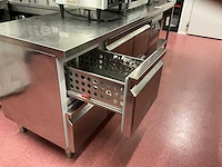 Rvs koelwerkbank diamond gastroline plus - afbeelding 6 van  9