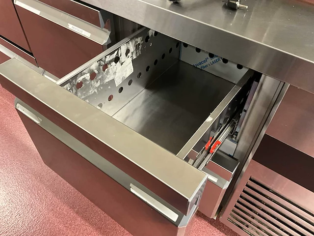 Rvs koelwerkbank ggm gastro - afbeelding 4 van  7