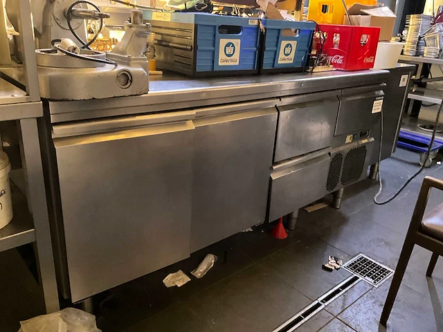 Rvs koelwerkbank metos kraf 03n - afbeelding 1 van  12