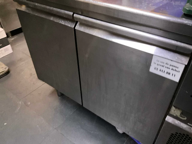 Rvs koelwerkbank metos tsr 02 - afbeelding 6 van  8
