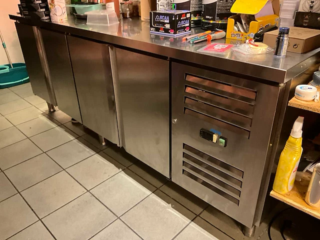 Rvs koelwerkbank saro counter 323-1072 - afbeelding 1 van  11