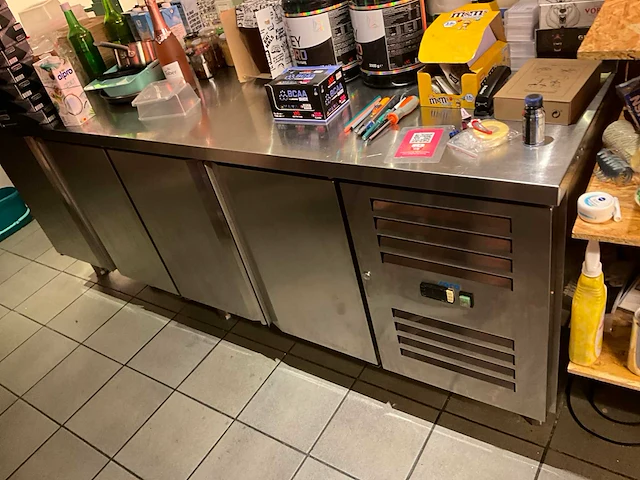 Rvs koelwerkbank saro counter 323-1072 - afbeelding 4 van  11