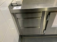 Rvs koelwerkbank - afbeelding 8 van  14