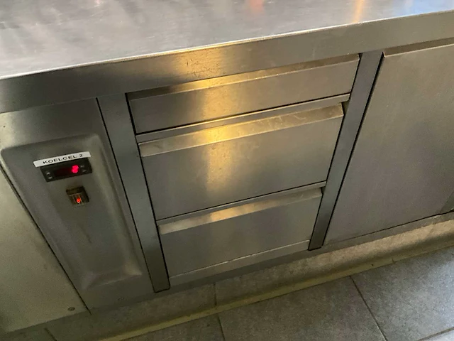 Rvs koelwerkbank - afbeelding 6 van  11