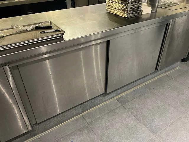 Rvs koelwerkbank - afbeelding 3 van  8