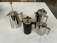 Rvs koffiezetapparaat (4x) - afbeelding 1 van  7