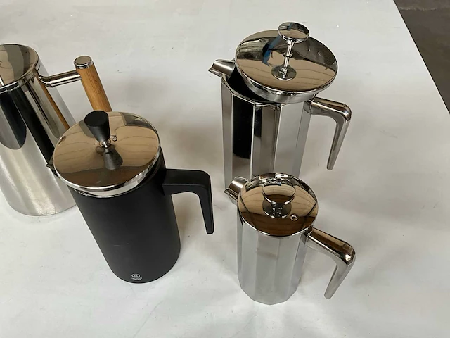 Rvs koffiezetapparaat (4x) - afbeelding 3 van  7