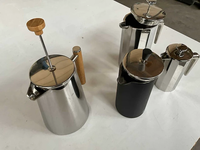 Rvs koffiezetapparaat (4x) - afbeelding 4 van  7
