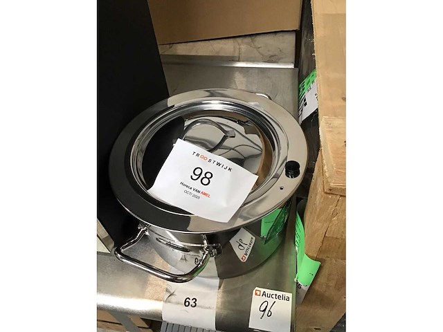 Rvs kokpot - afbeelding 1 van  3