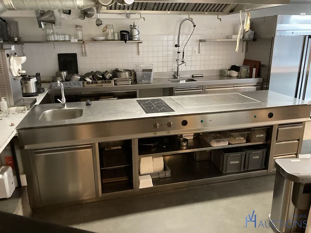 Rvs kookeiland spider - afbeelding 6 van  11