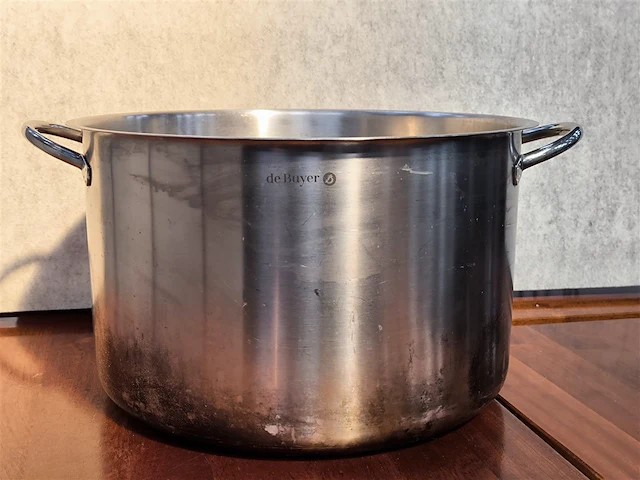 Rvs kookpot, de buyer, inh. 27ltr. - afbeelding 1 van  4