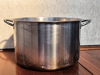 Rvs kookpot, de buyer, inh. 27ltr.