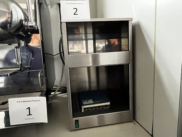 Rvs kopjesverwarmer - afbeelding 1 van  3