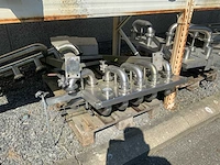 Rvs koppelborden/machineonderdelen (4x) - afbeelding 4 van  11