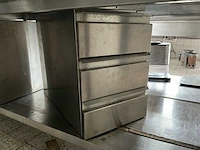 Rvs ladenkasten (3x) - afbeelding 2 van  4