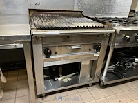 Rvs lavasteengril casta - afbeelding 1 van  4