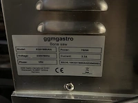 Rvs lintzaagmachine ggmgastro - afbeelding 3 van  7