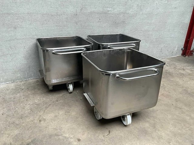 Rvs mengbak (3x) - afbeelding 1 van  4