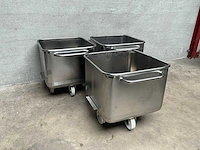 Rvs mengbak (3x) - afbeelding 1 van  4