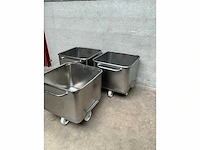 Rvs mengbak (3x) - afbeelding 3 van  4