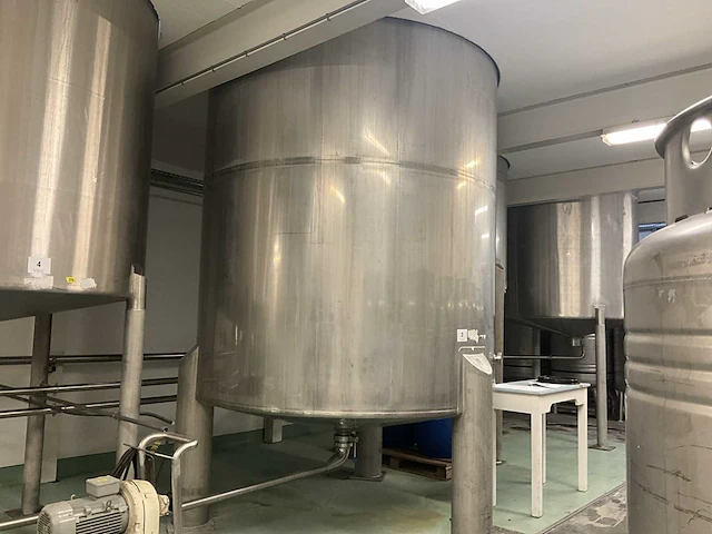 Rvs mengketel 10 ton inhoud - afbeelding 1 van  14