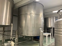 Rvs mengketel 10 ton inhoud