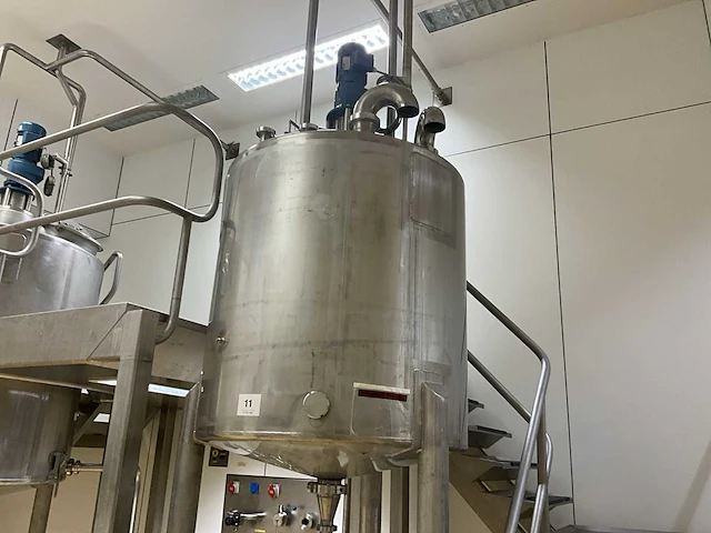 Rvs mengketel 1000 liter inhoud siersema ft-t03 - afbeelding 8 van  15