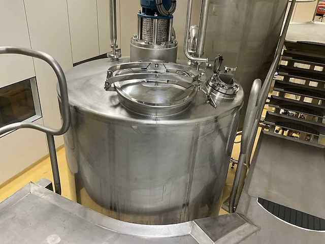 Rvs mengketel 2000 liter inhoud siersema ft-t02 - afbeelding 3 van  17
