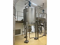 Rvs mengketel 2000 liter inhoud siersema ft-t02 - afbeelding 1 van  17