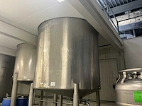 Rvs mengketel 5 ton inhoud