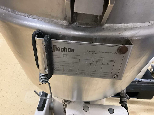 Rvs mengmachine stephan umc55 - afbeelding 12 van  13