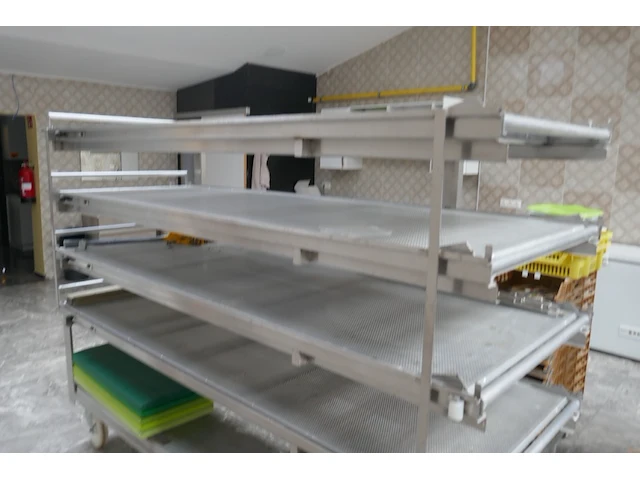 Rvs mobiel broodrek - afbeelding 3 van  4