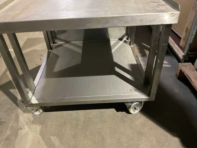 Rvs mobiel onderstel - afbeelding 3 van  4