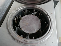 Rvs mobiele bordenwarmer op wieltjes - afbeelding 4 van  7