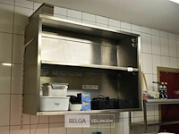 Rvs muurkast 1 legger 125x41x90 - afbeelding 2 van  2