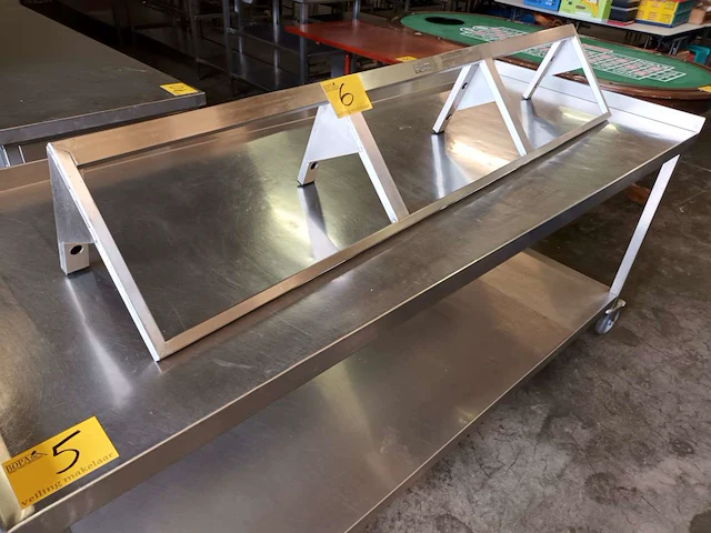 Rvs muurrek - afbeelding 4 van  4